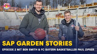 SAP Garden Stories EP 2  Kabine Red Bull München amp FC Bayern Basketball  Ben Smith amp Paul Zipser [upl. by Aivull]