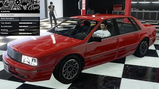 GTA 5  OG Vehicle Customization  Albany Primo Cadillac SevilleAllante [upl. by Swor]