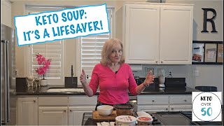 KETO SOUP  ITS SO EASY [upl. by Anuala324]