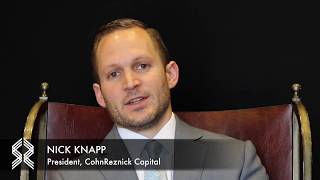 Nick Knapp President of CohnReznick Capital [upl. by Prebo]