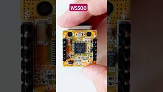 Network Ethernet Module Wiz850io with W5500 for Raspberry Pi Pico Arduino ESP32 shorts arduino [upl. by Katina]