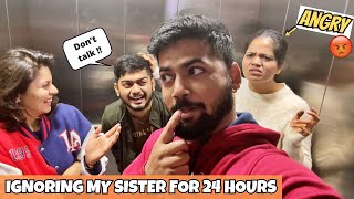 IGNORING NIDHI FOR 24 HOURS PRANK [upl. by Analrahc]