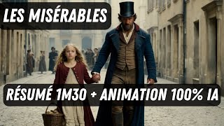 Les Misérables  Victor Hugo  Résumé  animation  IA [upl. by Koren]