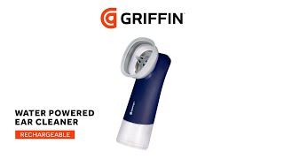 Griffin Ear Cleaner Water Powered Rechargeable Ear Cleaner How to Use and Care [upl. by Annaynek]