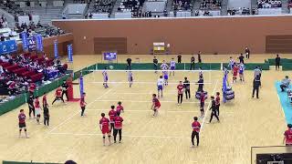 ｟1年前動画｠洛南 東山 春高京都決勝前レシーブ [upl. by Joktan]