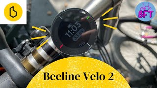 Beeline Velo 2 Product Review Initial Impressions Using It On My Brompton Folding Bike [upl. by Harald]