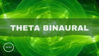 Theta Binaural Beats  7 Hz  Pure Frequency  Ideal for Relaxation  Meditation  Creativity [upl. by Gianna]