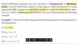 Hom and non hom PDE  Homogeneous and NonHomogeneous Partial Differential Equations  GMDC Lectures [upl. by Adnwahsar964]