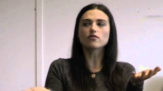 On the Merlin Set Interview with Katie McGrath [upl. by Rhine]