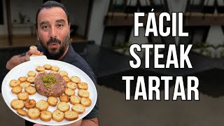 ¿Cómo hacer Steak Tartar en minutos  Receta Fácil y Rápida  Tulio Recomienda [upl. by Frager]