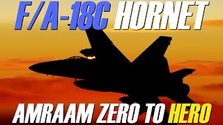 DCS WORLD 27 UPDATE  FA18C Hornet Beginner Series AIM120C AMRAAM Tutorial F18hornet [upl. by Asher]