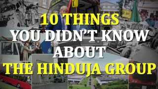 10 Things You Didnt Know About The Hinduja Group  Conglomerates Then amp Now [upl. by Vastah]