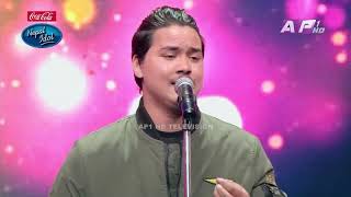 Timro mero sambandha ko artha khojna kar lagyo  Prabin Bedwal  Nepal Idol Season 3 AP1HD [upl. by Consolata]