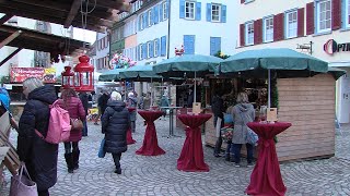 Über 80 Stände auf dem Nikolausmarkt in Rottenburg [upl. by Thurber]