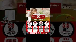 Home wifi connection in Dubai UAE best internet offer [upl. by Templeton]