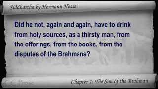 Part 1  Siddhartha Audiobook by Hermann Hesse Chs 15 [upl. by Draneb]