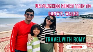 sudden short trip to conwy Wales  Short Video travelers from Finland  2024 [upl. by Ryter]