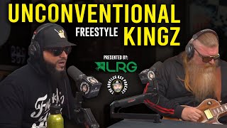 unConventionAl KingZ Freestyle on The Bootleg Kev Podcast [upl. by Adlez]