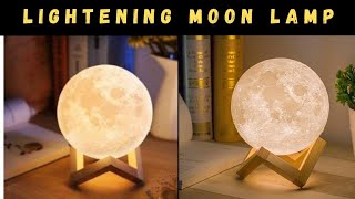 Galaxy Moon Lamp Nightlight with Remote For Room and Home Decor 🥰 [upl. by Nnaacissej]