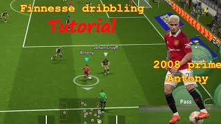 Dribble Like A Pro In Efootball 25 With The New Finesse Dribbling Turn To Prime Antony 😂🔥 [upl. by Reger]