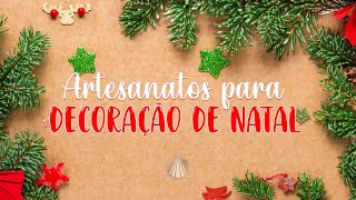 Dicas para DECORAÇÃO DE NATAL  Artesanatos fáceis e rápidos ✨ [upl. by Ahsiuqal]