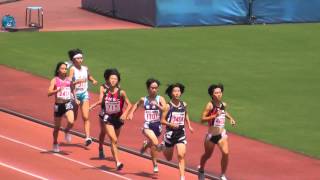 陸上 全中愛知 W 800m 予選3 第40回全国中学校陸上競技選手権大会 2013820 [upl. by Lorou]