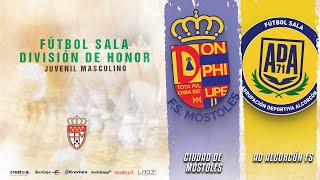 Ciudad de Móstoles vs AD Alcorcón FS  División de Honor Juvenil Masculino Fútbol Sala [upl. by Lattimer]