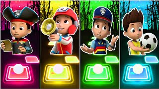 PAW Patrol  Ryder 🆚 Ryder 🆚 Ryder 🆚 Ryder 🎶Tiles Hop EDM Rush [upl. by Pogah]