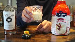 James Miller  Skrewball Peanut Butter Whiskey amp Lucerne Eggnog [upl. by Meneau]