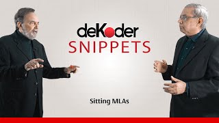 deKoder Snippets  Sitting MLAs  ElectionsWithdeKoder [upl. by Neevan512]