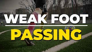 Weak Foot Passing  Full Coaching Session  Catalan Soccer [upl. by Brooke]