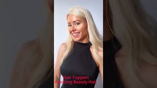 shorts hair toppers before after hairstyle hairtoppers hairtoppersforwomen hairtopper [upl. by Grier]