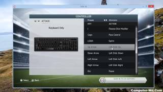 ضبط اعدادات التحكم في فيفا 2014  Fifa 14 [upl. by Oliva]