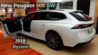 New Peugeot 508 SW Estate GT Line 2019 Review Interior Exterior [upl. by Nobell]