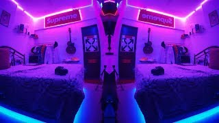 MY RBG LED LIGHTS ROOM SETUP  SAM RYZI [upl. by Styles]