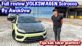 FULL REVIEW VOLKSWAGEN SCIROCCO 14  KAW KAW EH KETE BROTHER NI 😎  NAMPAK MACAM 20R SPEC [upl. by Emse]