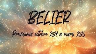 ♈ BÉLIER ♈  Prévisions octobre novembre décembre 2024 janvier février et mars 2025 [upl. by Afrikah141]