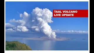 LIVE SITUATION OF TAAL VOLCANO  MAY 8 2024 [upl. by Tnemelc494]