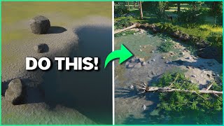 These EASY Steps help YOU create super Realistic Waterfronts in Planet Zoo [upl. by Saba341]