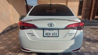 Toyota yaris 2021  Ativ 13 cvt  Detailed Review  features  specs  price in Pakistan [upl. by Yelyak]