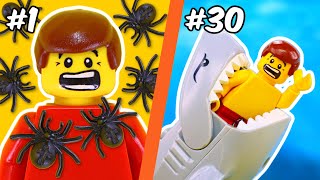 WORLD’S BIGGEST FEARS in LEGO [upl. by Silsby]