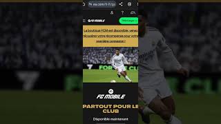 inscription et code FC mobile 25 [upl. by Spindell411]