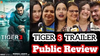 Tiger 3 Public Review  Tiger 3 Public Reaction  Tiger 3 Public Talk  Salman Khan Katrina [upl. by Utas]