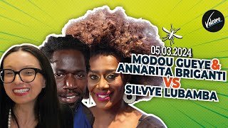 Modou Gueye amp Annarita Briganti vs Sylvie Lubamba  La Zanzara del 05032024 [upl. by Walke834]