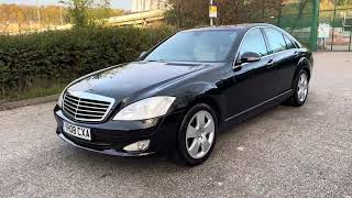 2008 Mercedes S320 CDi V6 Automatic Obsidian Black  1 F KEEPER  FULL MERCEDES DEALER HISTORY  WOW [upl. by Adarbil]