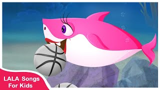 Baby Shark Song  Baby Shark Play Basketball  Rhymes Songs For Kids [upl. by Oates421]