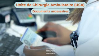 Parcours ambulatoire Hôpital SaintJoseph  Documents nécessaires [upl. by Gnolb]