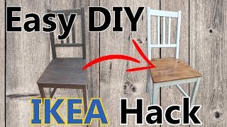 Ikea Dining Chair Hack  Recycle Build Humble Hands Ep 2 [upl. by Rosol]