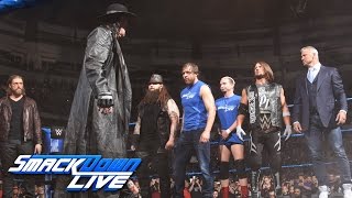 The Undertaker returns with a haunting Survivor Series warning SmackDown LIVE Nov 15 2016 [upl. by Aineles785]