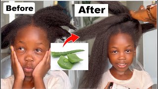 2 Simple ways to use ALOE VERA for massive hair growth 1 to 2 weeks 100  guaranteed results [upl. by Aek]